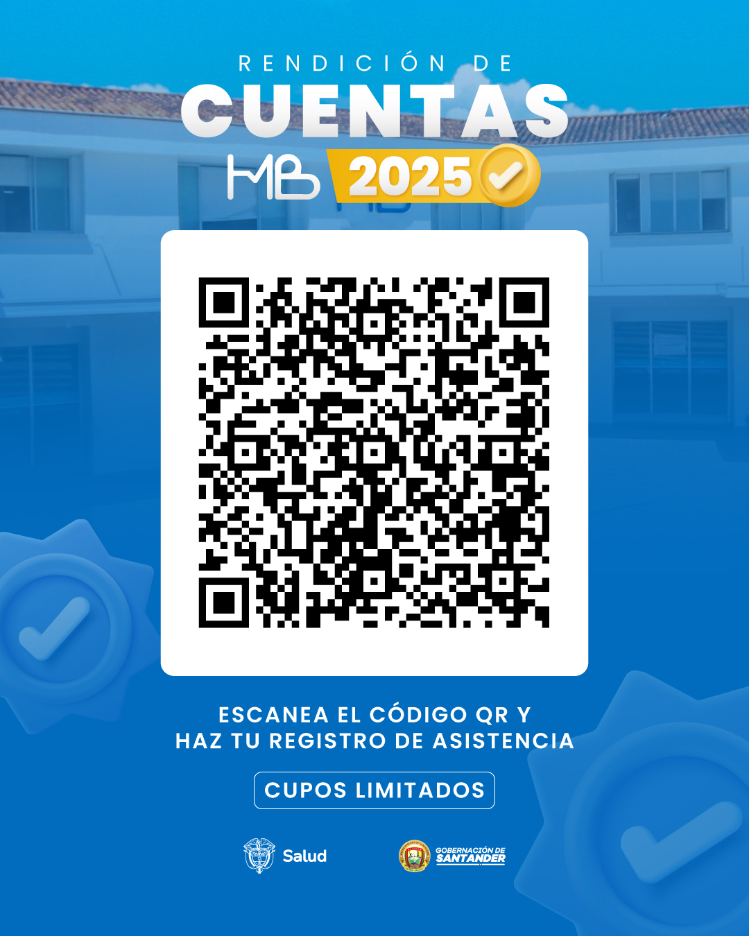 Pieza publicitaria e invitación a la Audiencia Pública de Rendición de Cuentas 2025